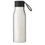 Thermoflasche | Edelstahl | 500 ml | PU-Lederband