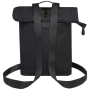 Roll-top backpack | rPET | 41x30,50cm | 15,6" laptop compartment | Luggage strap on the back