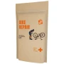 Fietsreparatieset | Gerecycled kraftpapier | 19 stuks | Voldoet aan alle EU-voorschriften | Full colour bedrukking
