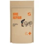 Fietsreparatieset | Gerecycled kraftpapier | 19 stuks | Voldoet aan alle EU-voorschriften | Full colour bedrukking
