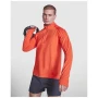 Sweat-shirt Roly | Polyester recyclé 200 g/m² & élasthanne | Pour homme | Fermeture zippée un quart | Coutures renforcées