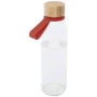 Gourde | Verre & bambou | 500ml | Poignée en silicone | Durable