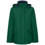 Roly padded parka jacket | Recycled polyester 400 g/m² | For women | With removable hood | Zipped side pockets