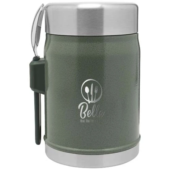 Stanley Legendary thermos food jar | Recycled stainless steel | With spork | 400ml | High quality | forest green