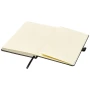 A5 notebook | Leatherette paper | 96 lined cream sheets | Pen loop