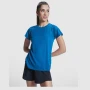 Roly sports t-shirt | 100% Polyester | Crew neck with covered seams | For women