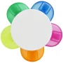 5-kleuren markeerstift | ABS plastic | Bloem-vormig