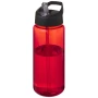 Sportflasche | Tritan | 600 ml | Auslaufsicherer Deckel | Transparent | Hergestellt in Europa