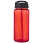 Sportflasche | Tritan | 600 ml | Auslaufsicherer Deckel | Transparent | Hergestellt in Europa