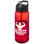 Sportflasche | Tritan | 600 ml | Auslaufsicherer Deckel | Transparent | Hergestellt in Europa
