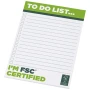 Bloc A5 To-Do | 25/50/100 pages | Desk-Mate | Impression complète sur chaque feuille