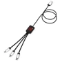 Light-up cable | ABS & rPET Plastic | Three connectors