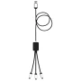 Light-up cable | ABS & rPET Plastic | Three connectors