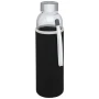 Water bottle | Glass & stainless steel | 500ml | Strap and sleeve