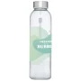 Water bottle | Glass & stainless steel | 500ml | Strap and sleeve