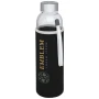 Water bottle | Glass & stainless steel | 500ml | Strap and sleeve
