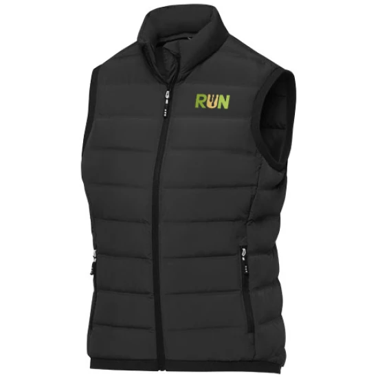 Geïsoleerde bodywarmer voor dames | 100% polyester | Met 2 voorzakken | zwart