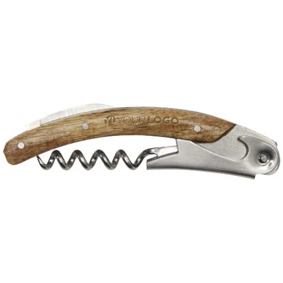 Wijnhouderset | Acaciahout | Met kurkentrekker | Hoge kwaliteit | hout