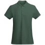 Roly-Poloshirt | 100 % Bio-Baumwolle 210 g/m² | Für Damen | Kurzarm | Gerippter Kragen und Ärmelbündchen