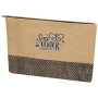 Pochette con zip | Carta di paglia intrecciata certificata FSC | 3 L