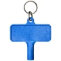 Key with keychain | Plastic | 6,1 cm x 5,8 cm | Square opening
