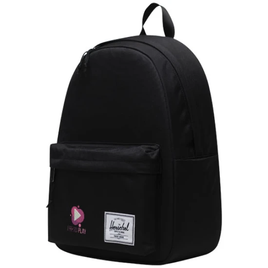 Backpack Herschel Classic | 100% rPET | 26L | For a 15"/16" laptop | zwart