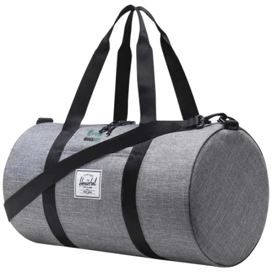 Herschel Classic gym bag | Recycled polyester 600D | 27L | Sustainable | heather grey
