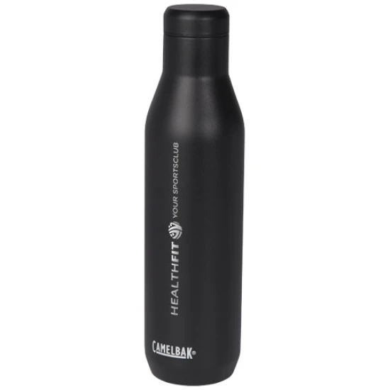 CamelBak thermos water/wine bottle | Stainless steel | 750ml | Cold for 35h-Hot for 25h | solid black