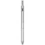 4-in-1 ballpoint pen | Recycled stainless steel | Black, blue and red ink | Mechanical pencil | Built-in eraser