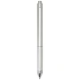 4-in-1 ballpoint pen | Recycled stainless steel | Black, blue and red ink | Mechanical pencil | Built-in eraser