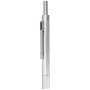 4-in-1 ballpoint pen | Recycled stainless steel | Black, blue and red ink | Mechanical pencil | Built-in eraser