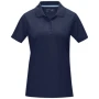 Graphite Poloshirt aus GOTS-zertifiziertem Bio-Material für Damen