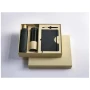 Pen gift set | FSC certified paper & PET | 3 pieces | Black ink | High quality