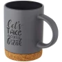 Mug | Céramique et liège | 425 ml | Aspect naturel