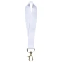 Mini-Sublimations-Schlüsselband | 20mm | Beide Seiten | Weiß