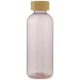 Sports bottle | 100% recycled plastic & bamboo lid | 650ml | Eco-friendly