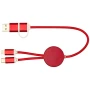 5-in-1 Ladekabel | Recyceltes Aluminium und recycelter Kunststoff | 30 cm | 27W | Datensynchronisation
