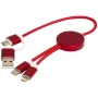 5-in-1 Ladekabel | Recyceltes Aluminium und recycelter Kunststoff | 30 cm | 27W | Datensynchronisation