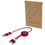 5-in-1 Ladekabel | Recyceltes Aluminium und recycelter Kunststoff | 30 cm | 27W | Datensynchronisation