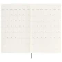 Moleskine 12-monatiger täglicher Planer L | Säurefreies Papier | Von Januar bis Dezember 2027 | Softcover