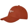 6 panel cap | 100% katoen 260g/m² | Voorgekromde klep