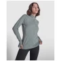 Roly sweatshirt | Recycled polyester 200g/m² & elastane | For women | Quarter zip | Reinforced seam covers