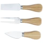Kaasplank set | Bamboe hout | Roestvrijstaal | Duurzaam