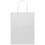 Paper bag | Kraft 120 g/m² | 24x9x32cm | Twisted handles | Made in Europe