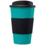 Insulated tumbler | Silicone plastic | 350ml | With grip