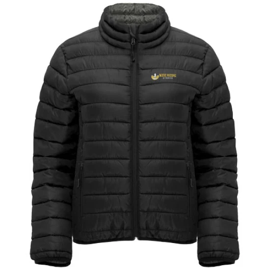 Roly geïsoleerde damesjas | 100% polyester | 290 g/m² | Waterbestendig | zwart