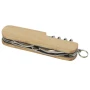 Taschenmesser | Buchenholz & Edelstahl | 7 Funktionen