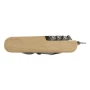 Taschenmesser | Buchenholz & Edelstahl | 7 Funktionen