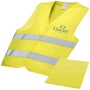 Safety vest | Polyester | XL | With pouch | For professional use | Meets EU regulation