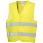 Safety vest | Polyester | XL | With pouch | For professional use | Meets EU regulation